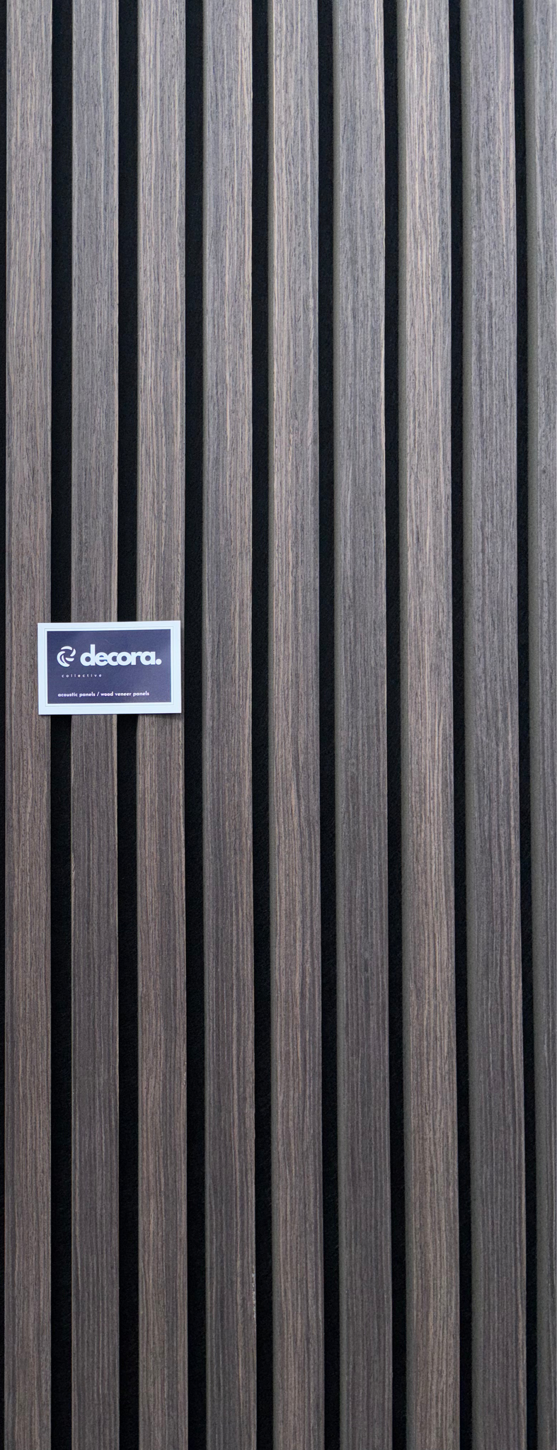 Smoked Oak Acoustic Wall Panel