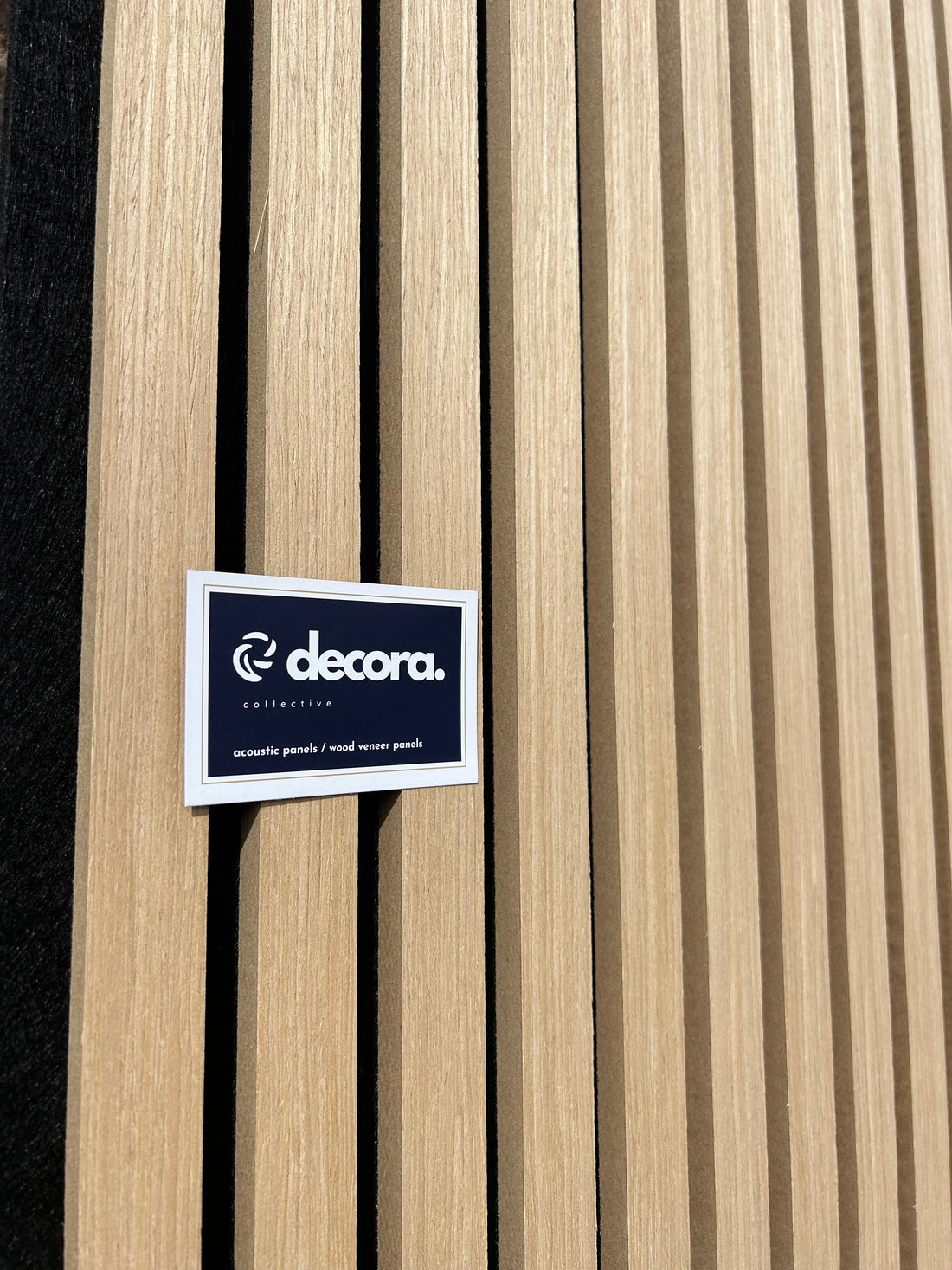 White Oak Acoustic Wall Panel