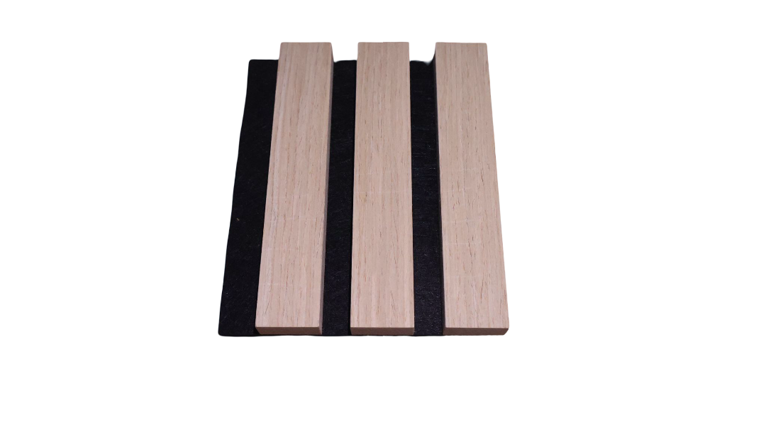 Sample - White Oak Acoustic Wall Panel