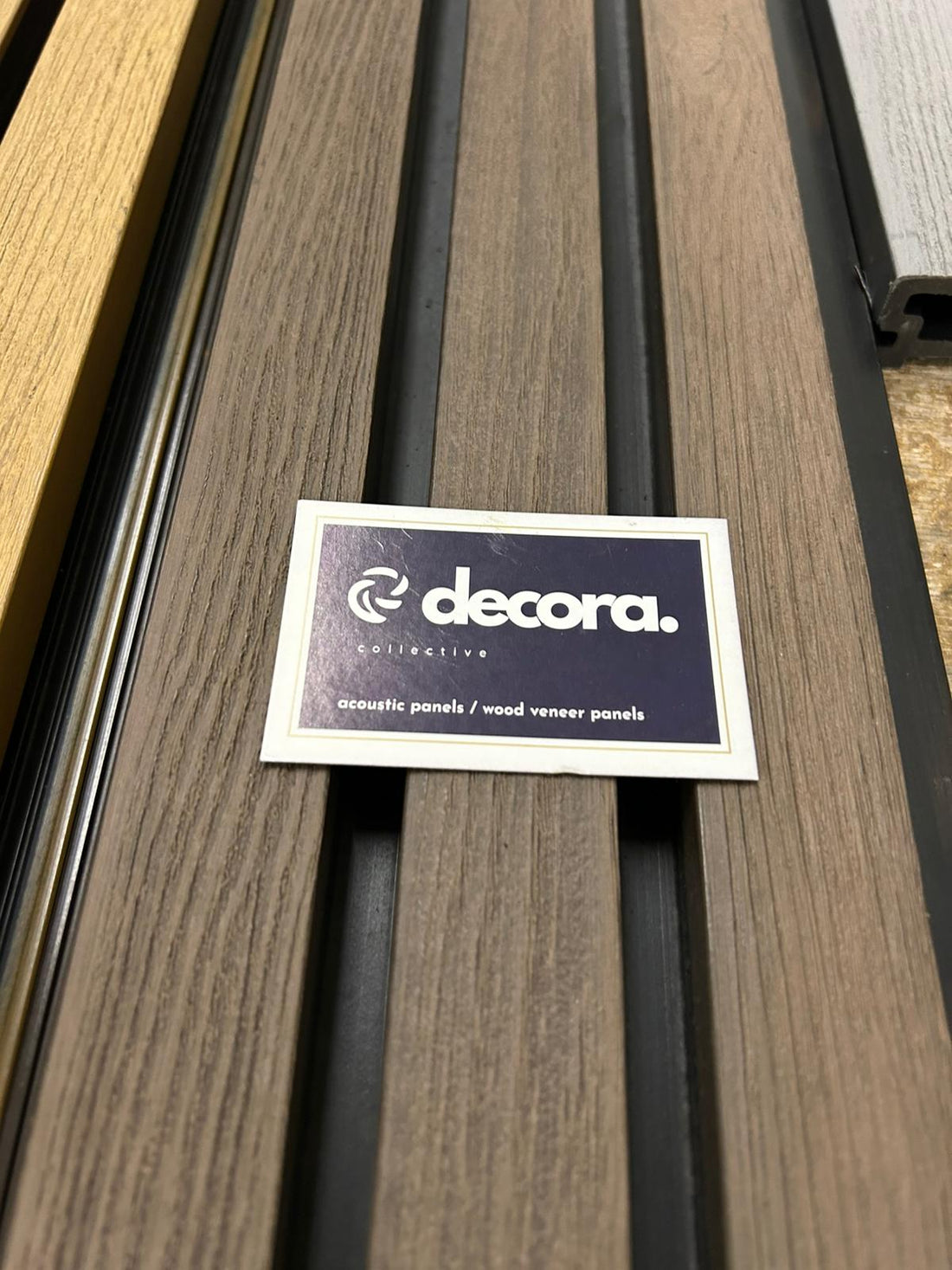 Smoked Oak Composite Cladding Slatted Design - 2.5m